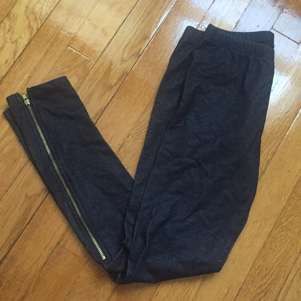 Denim Leggings Small